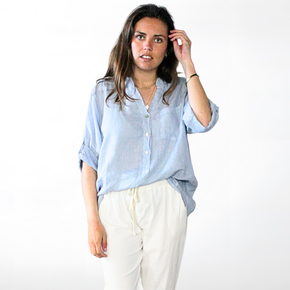 La tunique Violette, chouette ! - Marie île de Ré