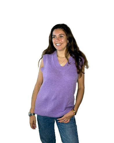 Pull Thais lilas Marie Ile de Ré