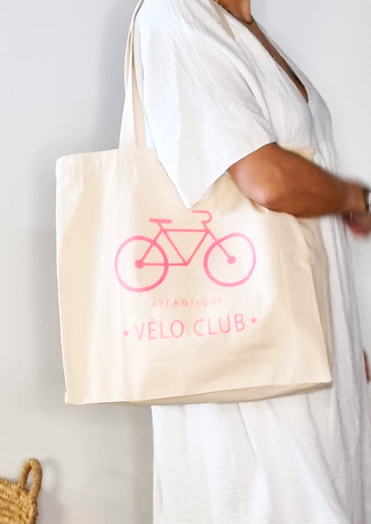 Tote Bag VELO CLUB - Marie île de Ré