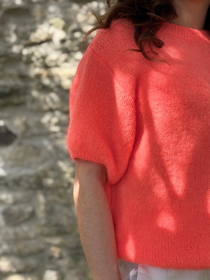 Pull Rose - Marie île de Ré
