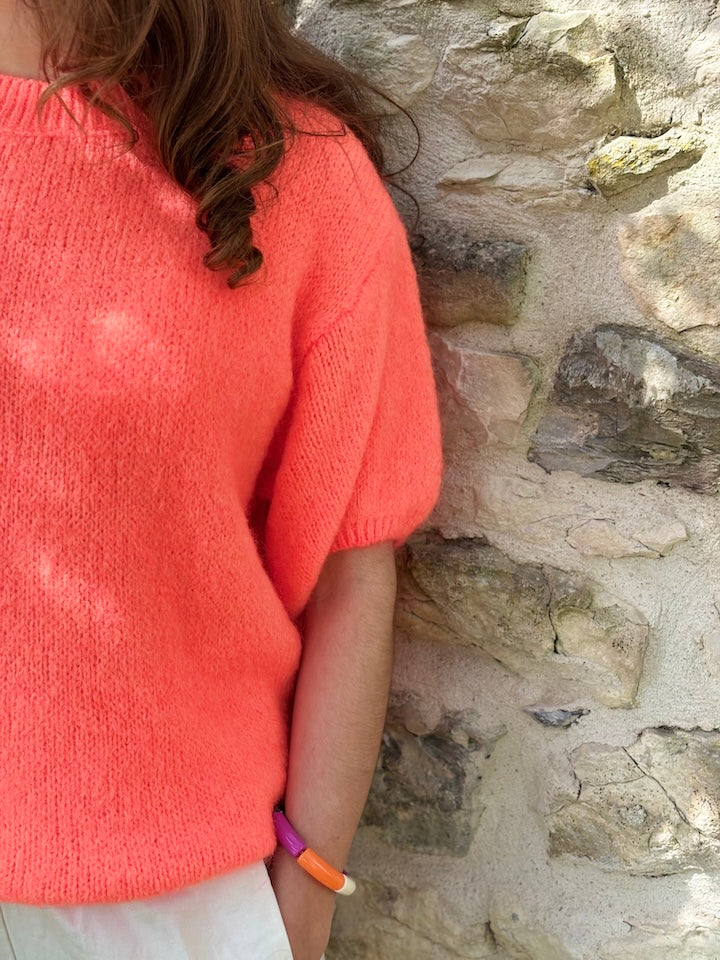 Pull Rose - Marie île de Ré