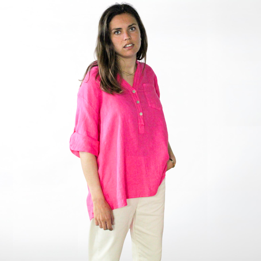 La tunique Violette, chouette ! - Marie île de Ré